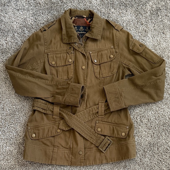 Barbour Jackets & Blazers - Barbour womens Military Field Jacket EUC SZ USA 6